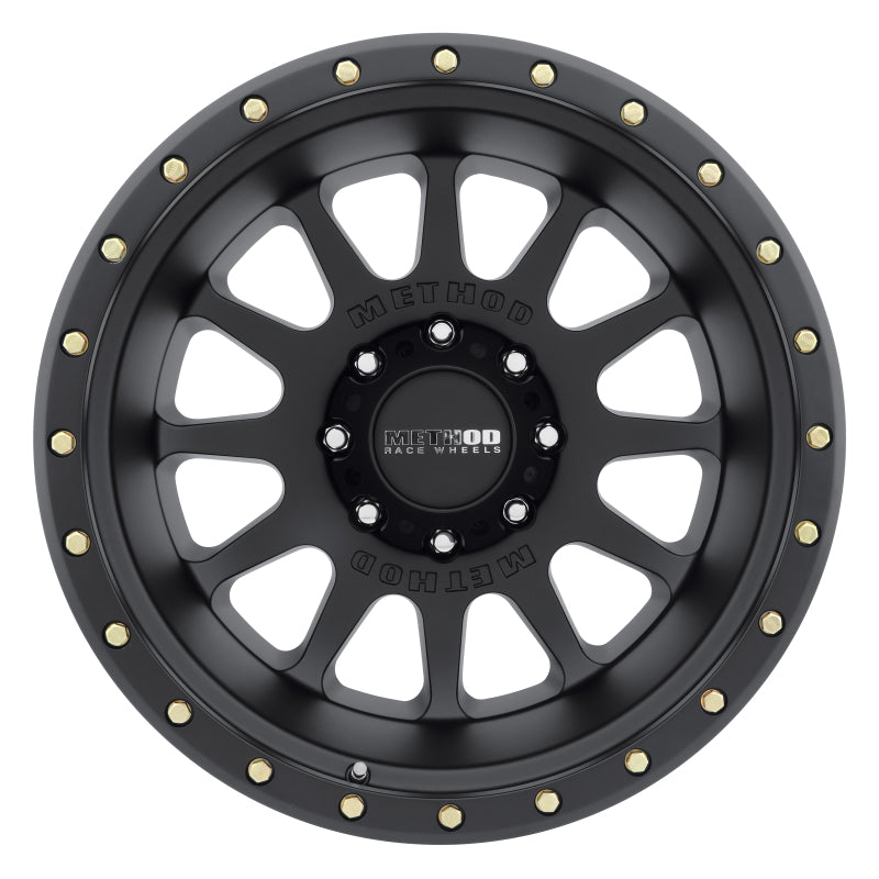 Method MR605 NV 20x10 -24mm Offset 8x170 124.9mm CB Matte Black Wheel - 0