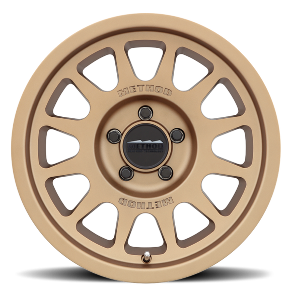 Method MR703 17x8.5 +35mm Offset 5x150 110.5mm CB Method Bronze Wheel