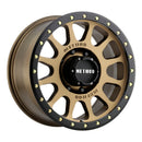 Method MR305 NV 17x8.5 0mm Offset 8x170 130.81mm CB Method Bronze/Black Street Loc Wheel-1