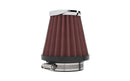 K&N Universal Chrome Filter 1 15/16 inch FLG / 3 inch Base / 2 inch Top / 3 inch Height-9