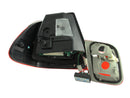 ANZO 2002-2005 BMW 3 Series E46 LED Taillights Red/Clear-5