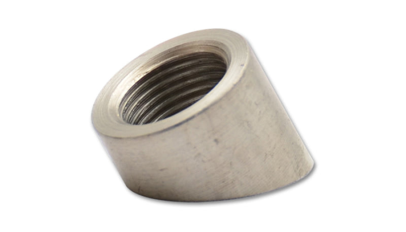 Vibrant 30 deg Angled Oxygen Sensor Weld Bung (M18 x 1.5 Thread) - Bulk Pack of 100 pcs. - 0