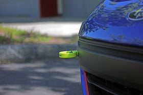 PERRIN 18-21 Subaru WRX & STI / 13-25 BRZ / 17-20 Toyota 86 Tow Hook Kit (Front) - Neon Yellow - 0