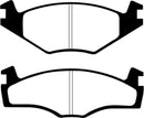 EBC 86-93 Volkswagen Cabriolet 1.8 Greenstuff Front Brake Pads-1