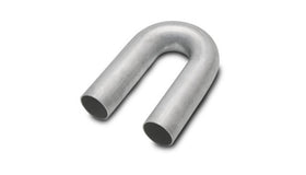 Vibrant 321 Stainless Steel 180 Degree Mandrel Bend 1.75in OD x 2.625in CLR 18 Gauge Wall Thickness - 0