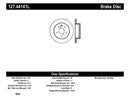 StopTech Power Slot 06-11 Lexus GS Series / 06-12 IS350 Rear Left Drilled & Slotted Rotor-3
