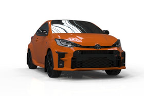 Rally Armor 20-26 Toyota GR Yaris Black Mud Flap w/Grey Logo - 0