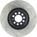 StopTech 00-06 Audi TT Right Front Drilled Rotor-2