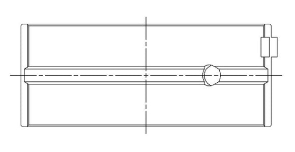 ACL Nissan L20/L24/L28 1998cc/2393cc/2753cc 6cyl Standard Size High Performance Main Bearing Set