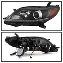 Spyder Toyota Sienna 2011-2014  Projector Headlights - DRL LED - Black PRO-YD-TSEN11-DRL-BK-4