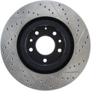 StopTech 04-09 Mazda RX-8 Slotted & Drilled Right Front Rotor-2