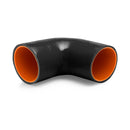 Mishimoto 4in. 90 Degree Coupler - Black-2