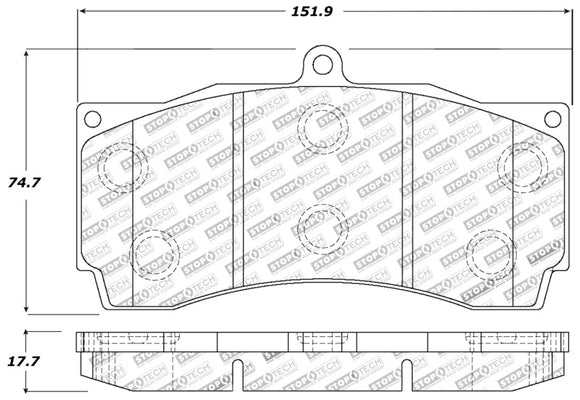 StopTech Performance Brake Pads