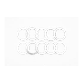 DeatschWerks -8 AN Aluminum Crush Washer (Pack of 10) - 0