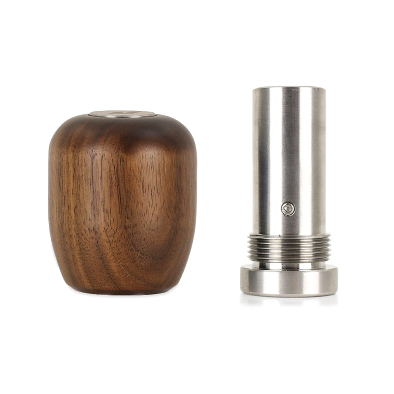 Mishimoto Short Steel Core Wood Shift Knob - Walnut - 0