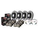 Sport Axle Pack, Drilled & Slotted, 4 Wheel-1