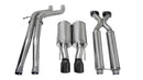 Corsa 2006-2010 Jeep Grand Cherokee 6.1L SRT-8 V8 Black Sport Cat-Back Exhaust-1