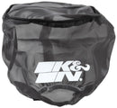 K&N 6in ID x 6inH Closed Top Black Drycharger Air Filter Wrap-1