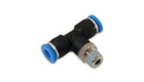 Vibrant Male Tee 1-Touch Fitting for 1/4in OD Tube (1/8in NPT)-1
