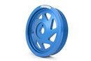 PERRIN 15-18 Subaru WRX / 13-20 BRZ / 14-18 FXT / 13-16 Crosstrek Lightened Crank Pulley - Blue-1