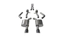 Corsa 2015-2023 Dodge Charger SRT / Scat Pack / R/T 6.4L Black Sport Cat-Back Exhaust-1