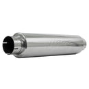 MBRP Universal Quiet Tone Muffler 4in Inlet/Outlet 24in Body 6in Dia 30in Overall T304-2