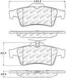 StopTech Street Select Brake Pads - Rear-1