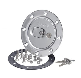 Sparco Fuel Cap Locking Brushed Alum - 0