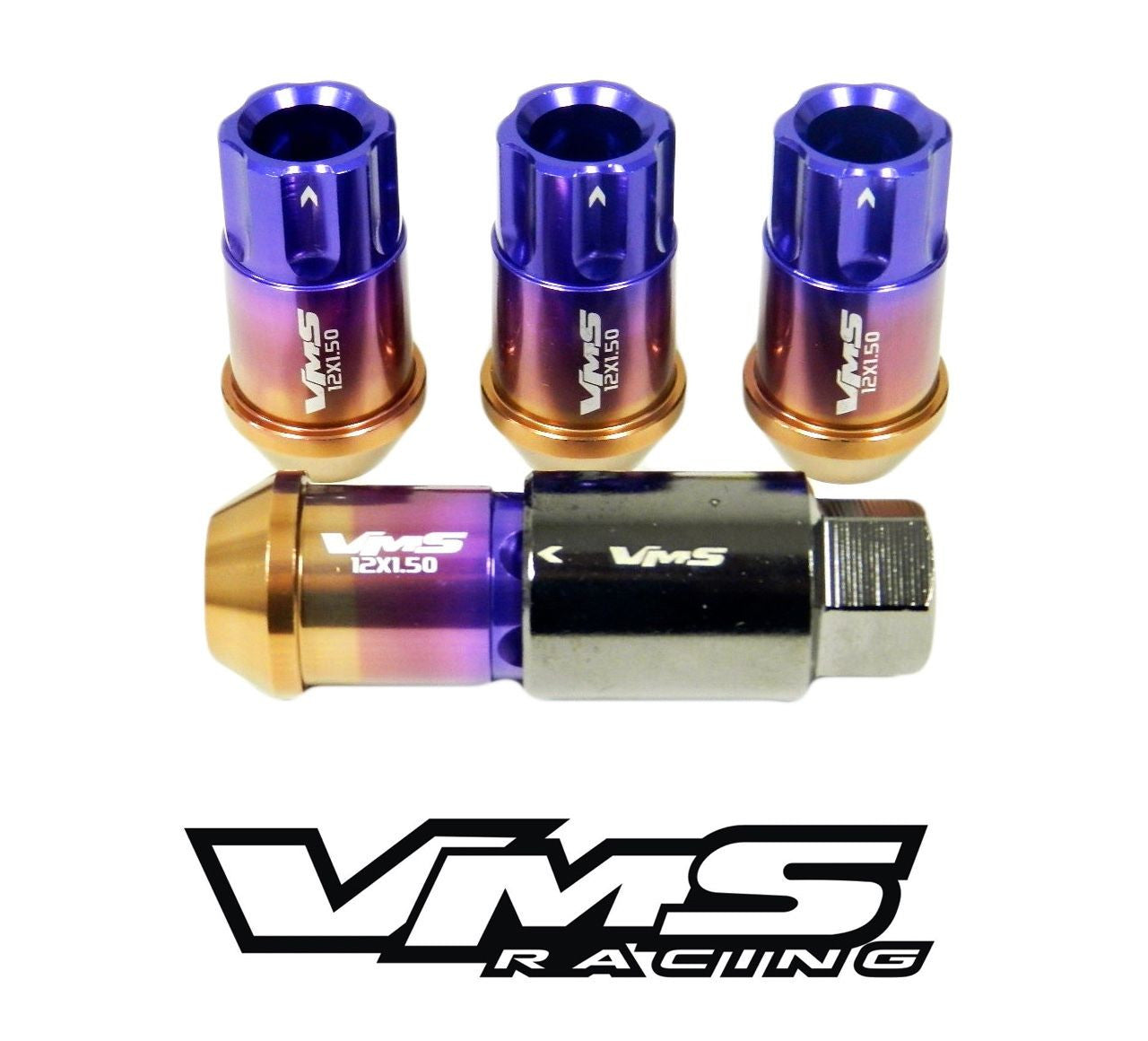 12x1.25 MM 44MM LONG FORGED ALUMINUM LOCKING LIGHT WEIGHT RACING LUG NUTS WHEEL LOCKS // PART # LG0115