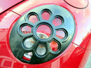06-10 VW VOLKSWAGEN BEETLE DAISY FLOWER TAIL LIGHT COVERS 2 PIECES // PART # TLCVWBTD2-2