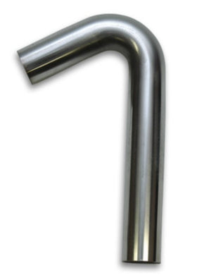 Vibrant 3.5in OD x 3in CLR 304 Stainless Steel Tubing 120 Degree Mandrel Bend - 0