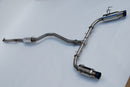 Invidia 2022+ Honda Civic Si (1.5T) 70mm N1 Cat Back Exhaust - Burnt TI Tips-1