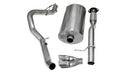 Corsa 2007-2008 Chevrolet Suburban 1500 5.3L V8 Polished Sport Cat-Back Exhaust-1