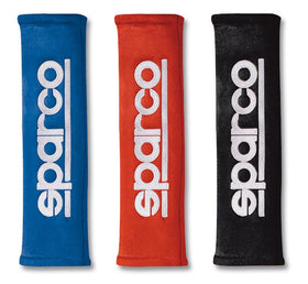 Sparco Belt Pad 2In Alcantara Black - 0