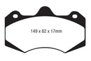 EBC AP Racing Caliper CP7040 (AP Racing Pad CP7040D54) Bluestuff Brake Pads-1