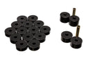 Energy Suspension 74-75 Jeep CJ5/CJ7/CJ8 Scrambler Black Body (Cab) Mount Set-1