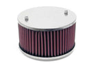K&N Universal Custom Air Filter - Round 1.625in Flange / 1.625in ID / 2.75in Overall Height-1