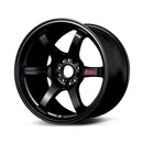 Gram Lights 57DR 18x8.5 +37 5x100 Semi Gloss Black Wheel-1