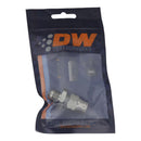 DeatschWerks 6AN Male Flare to 3/8in Hardline Compression Adapter - Includes 1 Olive Insert-3