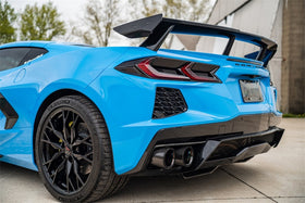 Corsa 2020-2025 Chevrolet Corvette C8 RWD 3in Valved Cat-Back Delete w/ NPP w/4.5in CF Black PVDTips - 0