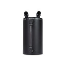 Mishimoto Large Aluminum Oil Catch Can - Wrinkle Black-3