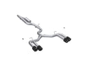 MBRP 22-24 Audi S3 2.0L Armor Pro T304 SS 3in Cat-Back Quad Split Rear Exhaust w/ Carbon Fiber Tips-1
