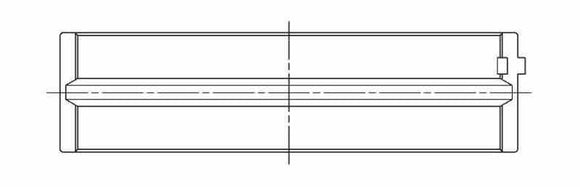 ACL VW VR6 Inline 6 Diesel Standard Size High Performance W/ Extra Oil Clearance Main Bearing Set