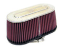 K&N Marine Engine Flame Arrestor - Oval Tapered 3.75in Flange ID / .75in Flange Length / 4in Height-1