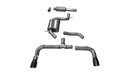 Corsa 14-16 Volkswagen GTI Mk7 Black Sport 3.0in Cat-Back Dual Rear Exit with Single Pro-Series Tips-1