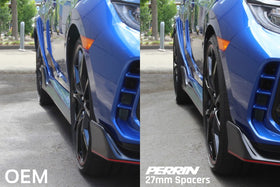 PERRIN 17-25 Honda Civic Type R / 22-26 Acura Integra Type S 64.1mm 5x120 Wheel Spacers 27mm - Pair - 0