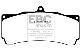 EBC Brakes Bluestuff Street and Track Day Brake Pads - 0
