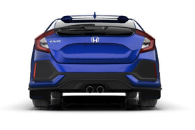 Rally Armor 17-21 Honda Civic EX/EX-L/LX (Hatchback) Black UR Mud Flap Dark Grey Logo - 0