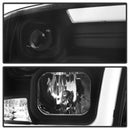 Spyder 09-16 Dodge Ram 1500 Version 2 Headlights Light Bar DRL Black PRO-YD-DR09V2-LBDRL-BK-5