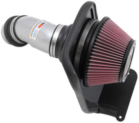 K&N 14-16 Kia Soul L4 2.0L Typhoon Cold Air Intake Aluminum Silver - 0